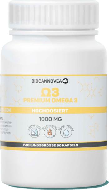 Biocannovea Omega 3 Kaps (60 Stück, Kapseln, 116 g)