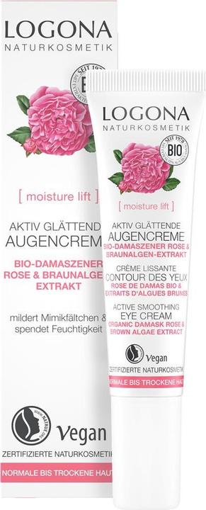 Actual product image Logona Eye cream active smoothing (Crème, 15 ml, Day + Night)