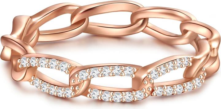 Immagine prodotto Glanzstücke München Donna Argento Sterling Cubic Zirconia Oro Rosa - 28413 (48, 925 Argento)