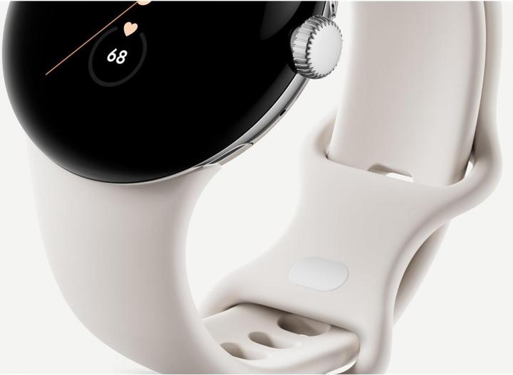 Actual product image Google Active wristband for Pixel Watch size S L (Stainless steel)