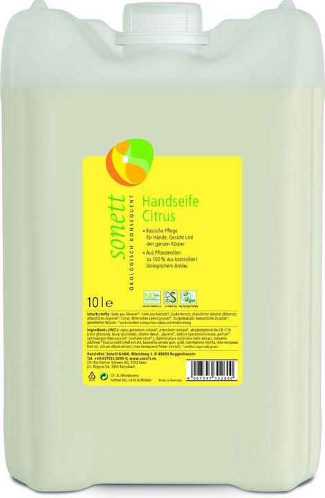 Immagine prodotto Sonett Sapone per le mani Bidon agli agrumi (Sapone liquido, 10000 ml)