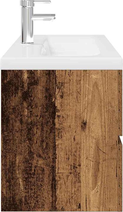 Actual product image VidaXL Vanity unit with built-in basin and tap Bathroom washbasin
