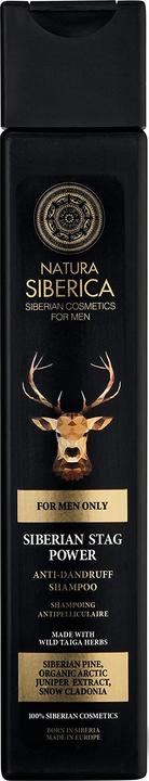 Actual product image Natura Siberica Anti-Dandruff Shampoo Stag Power (250 ml, Liquid shampoo)