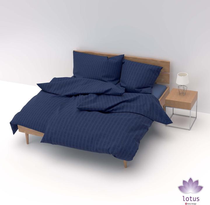 Actual product image Lotus Bettwaren Seersucker (Duvet cover, 200 x 210 cm)
