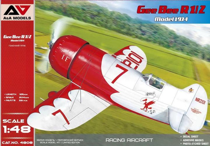 Produktbild Modelsvit Gee Bee R1/R2 ( 1934-35 version) racing aircraft