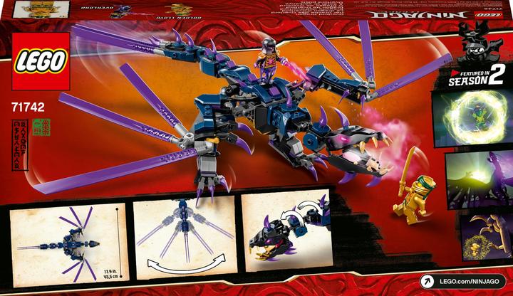 Immagine prodotto LEGO Ninjago - Il drago del Signore Supremo (71742, LEGO Ninjago, Set LEGO rari)