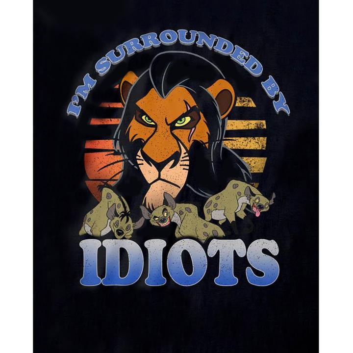 Actual product image The Lion King Surrounded By Idiots TShirt (S)