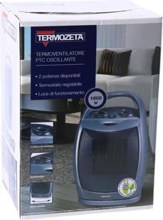 Produktbild Termozeta Oszillierender keramischer Ventilatorheizer mit