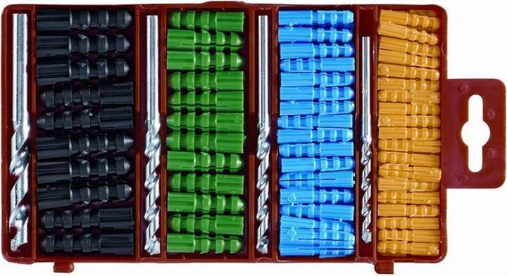 BestaPac Dowel assortment with masonry drill (101 pcs.)