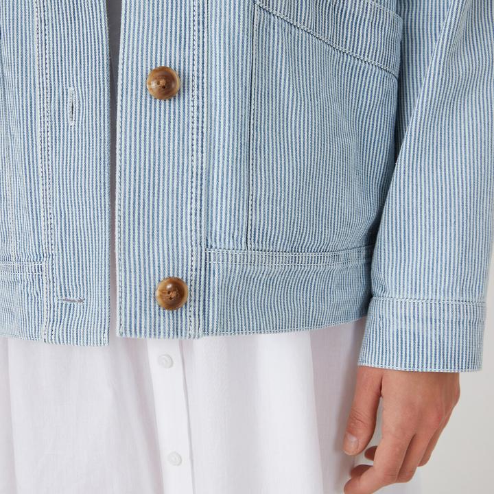 Produktbild La Redoute Collections Worker-Jacke mit Knopfverschluss (L)