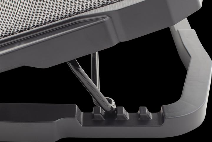 Produktbild Cooling stand for laptop Shark Ice Warrior, up to 17.3 ", 4 fans, blue backlight