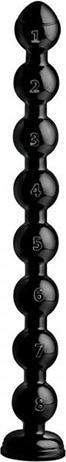 Actual product image HOT Beaded Thick Anal Snake Anal Dildo - 19 inch