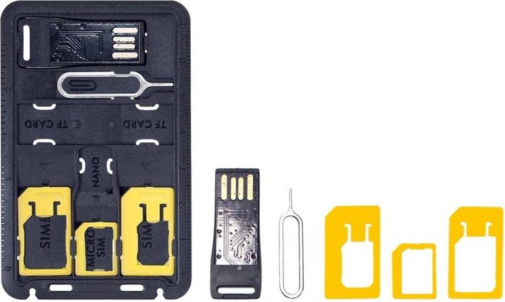 Produktbild PowerGuard SIM Karten Travel Adapter Tool Kit