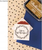 Image du produit Rayher Tampon "Schne Weihnachten" - Couronne