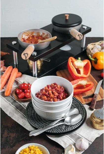 Actual product image DeWok Wok Double Set for 4 persons