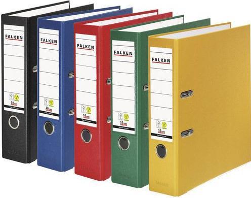 Productafbeelding Falken Map 15035880007F Kartonnen doos Veelkleurig (A4, 80 mm, 10 Stuk)