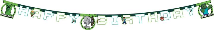 Sombo Minecraft Happy Birthday Banner