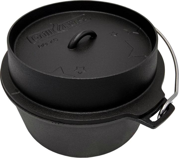 Grillfürst Dutch Oven 7,5 flach