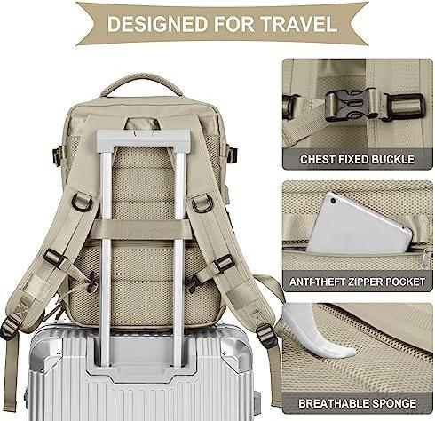 Produktbild Only-Bags.Store Kabinenbeutel für EasyJet 45x36x20 Travel Rucksack Ryanair mit USB Port Flugzeug Rucksack