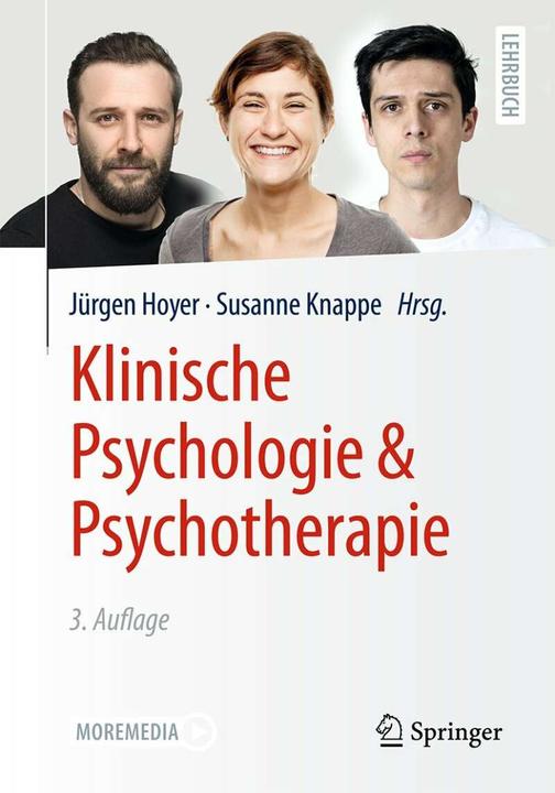 Produktbild Klinische Psychologie & Psychotherapie (Deutsch, Jürgen Hoyer, Susanne Knappe, 2021)