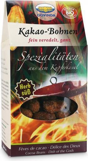 Produktbild Gebrannte Kakaobohnen (100 g)