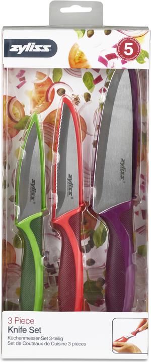 Produktbild Zyliss 3-er Messer Set (10 cm)
