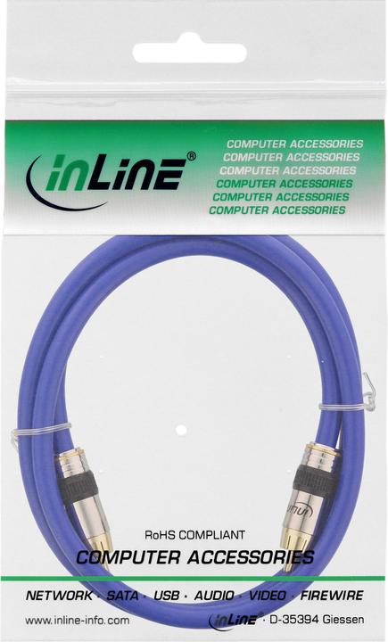 Produktbild InLine Cinch Kabel VIDEO & digital AUDIO (3 m, Cinch)