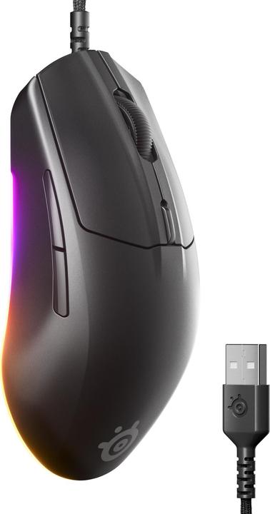 Productafbeelding SteelSeries Rival 3 Gen 2 - Black (Bedraad)