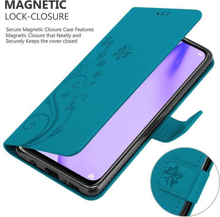 Actual product image Cadorabo Flower Book Cover (Huawei P40 Lite)