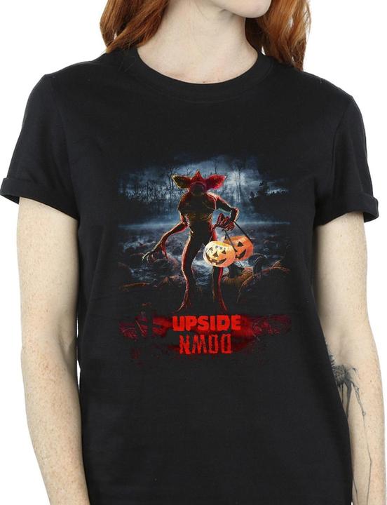 Produktbild Netflix Stranger Things Pumpkin Upside Down TShirt (L)