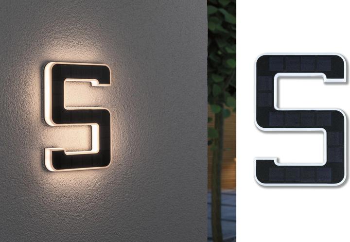 Produktbild Paulmann Solar Hausnummer (20 lm, IP44)