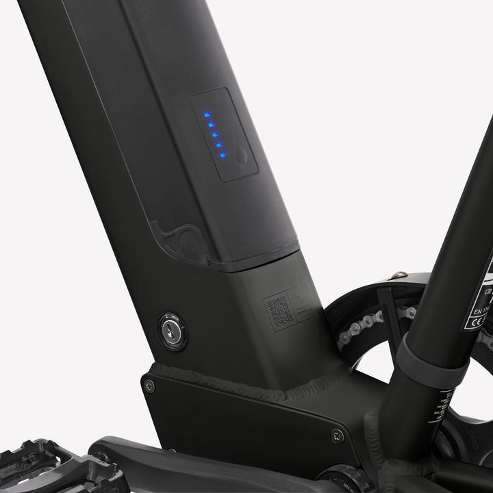 Actual product image Btwin E-cargo bike Cargobike R500E Longtail V2 black