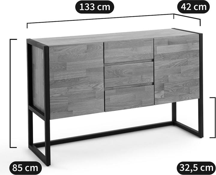 Image du produit La Redoute Interieurs Hiba (133 x 42 x 85 cm)