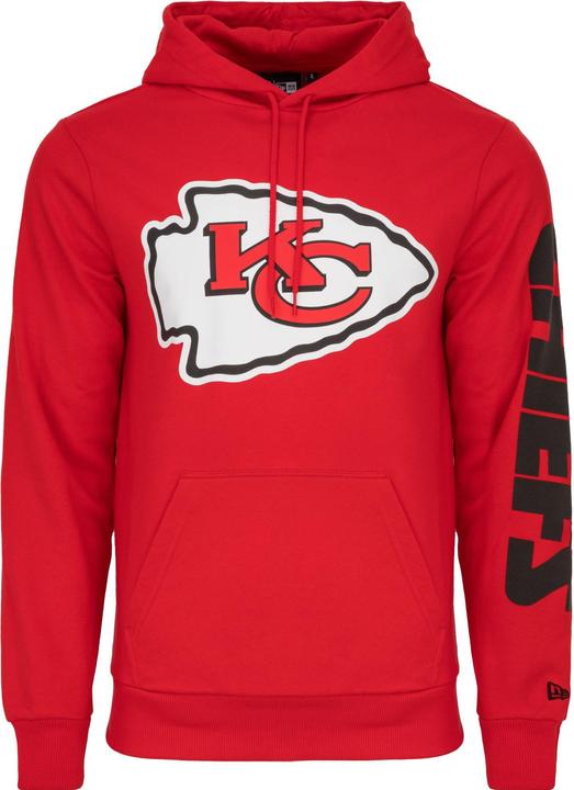 New Era NFL Fleece Hoody - VERTICAL Kansas City Chiefs - M (M)