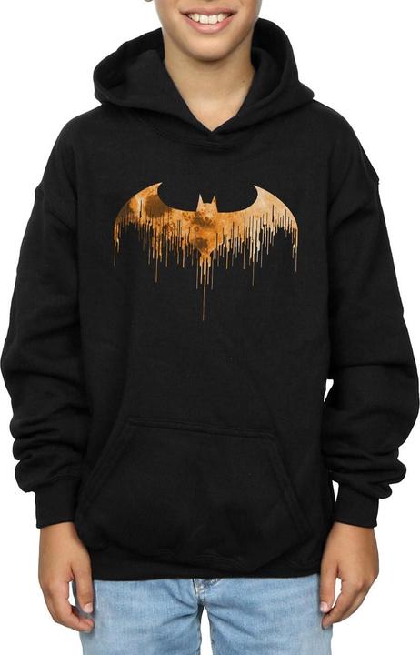 Immagine prodotto Batman Arkham Knight Halloween Moon Logo Fill Felpa con Cappuccio Ragazzi (152, 158)
