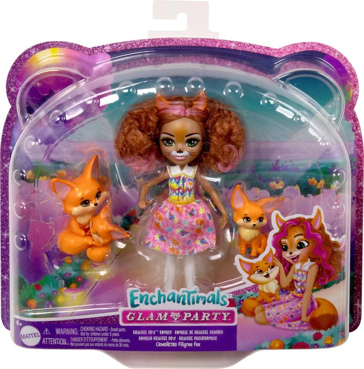 Produktbild Enchantimals Filigree Fuchs Familie