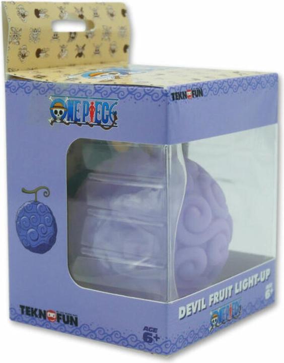 Actual product image Teknofun One Piece figurine lumineuse Devil Fruit 8 cm