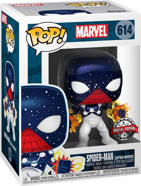 Image du produit Funko Marvel POP! Comics figurine vinyle Captain Universe Spider-Man Exclusive 9 cm