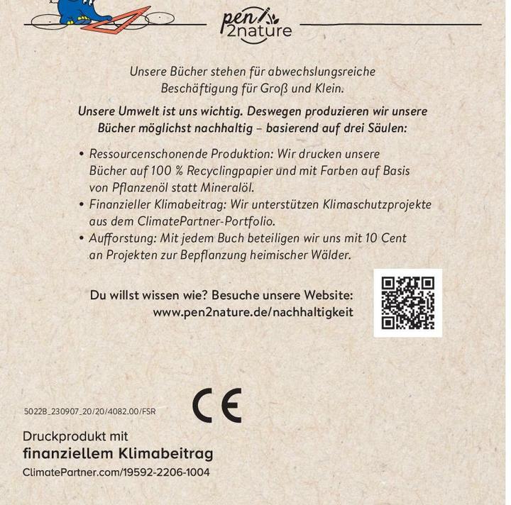 Produktbild Die Maus - Malblock mit Sachwissen Natur und Tiere (Deutsch, pen2nature, 2024)