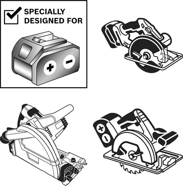 Immagine prodotto Bosch Professional Zubehör Lama per sega circolare a batteria PRO Wood, 136 x 1,5 x 20 mm