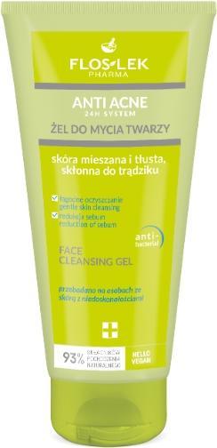 Produktbild Floslek Anti-Acne 24H System Face Wash Gel 200Ml (Gel, 200 ml)