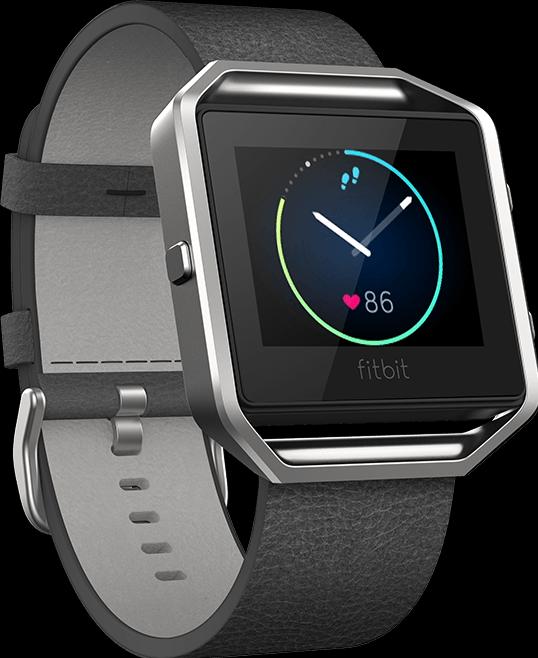 Immagine prodotto Fitbit Bracciale in pelle Blaze con cornice (Vera pelle, Sfavillio)