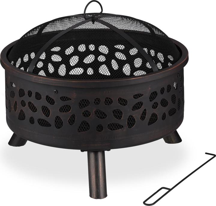 Actual product image Relaxdays Fire bowl (60 cm)