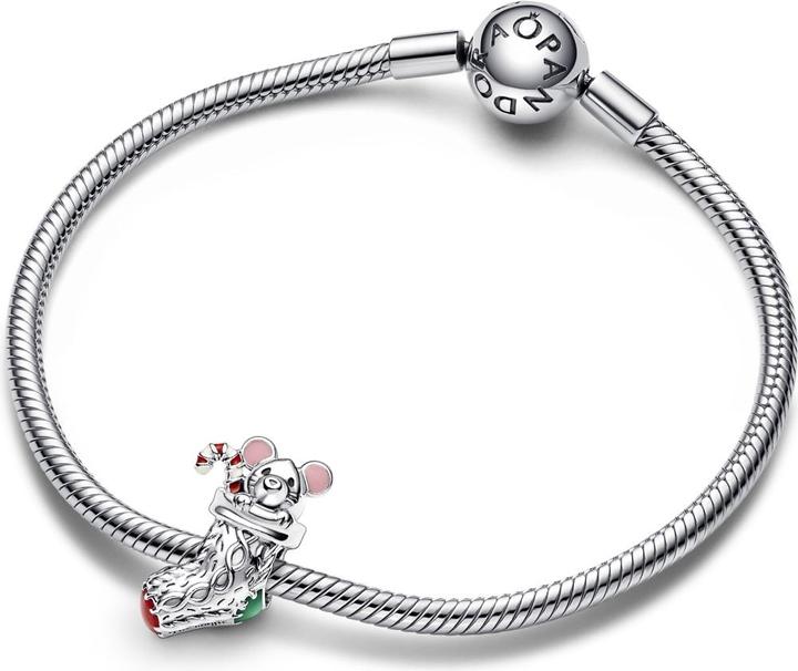 Produktbild Pandora Maus & Weihnachtsstrumpf (Silber 925)