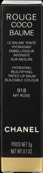 Actual product image Chanel Rouge Coco Baume No 918 (918 My Rose)