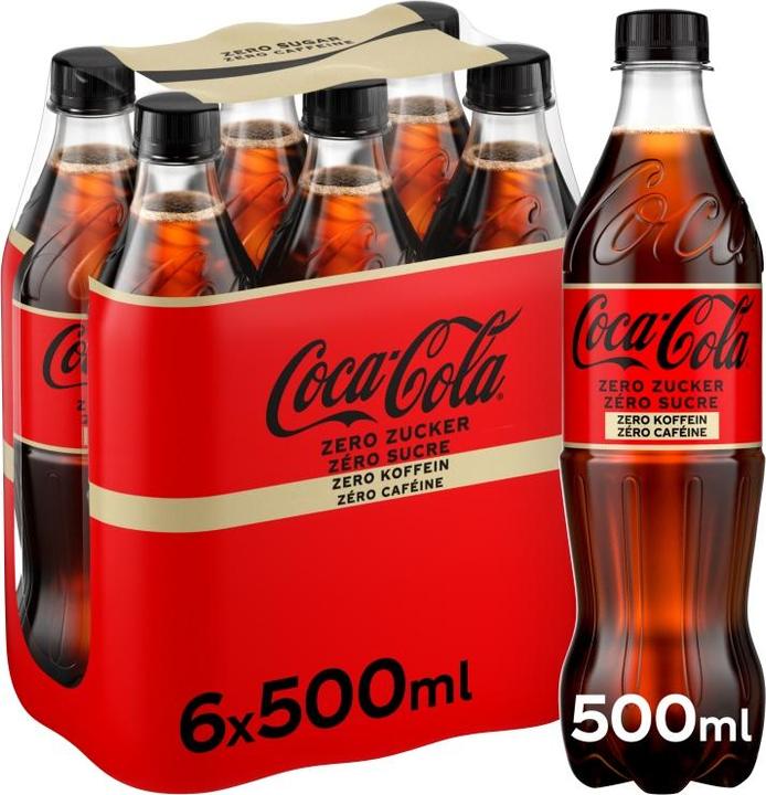 Produktbild Coca Cola Zero Free (6 x 50 cl)