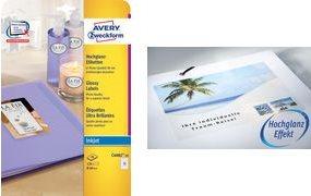 Produktbild Avery Hochglanz-Etiketten