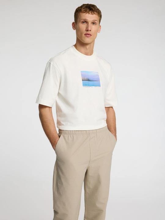 Immagine prodotto Selected Homme Print T-Shirt mit Rundhalsausschnitt (XL)