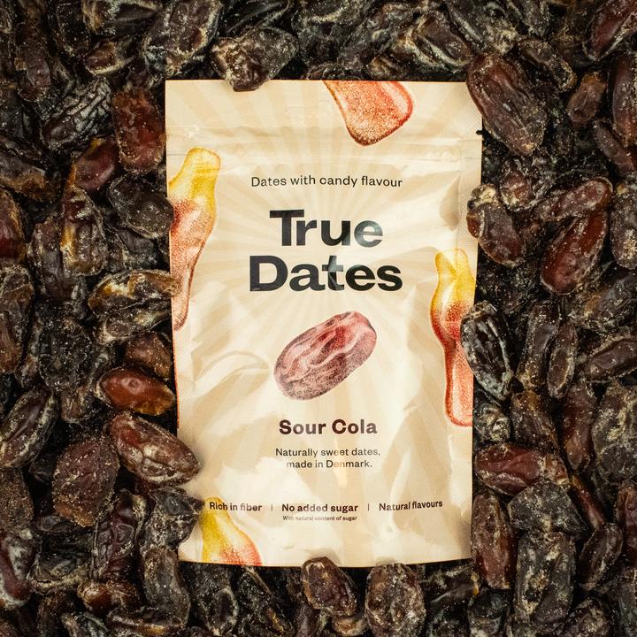 Image du produit True Gum True Dates – Saure Cola 100g, Produkttyp: Datteln (1 pcs, 100 g)