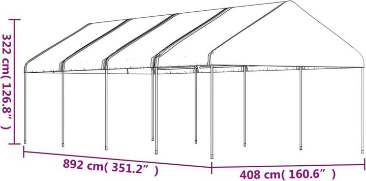 Image du produit VidaXL Otto (892 cm, 408 cm)